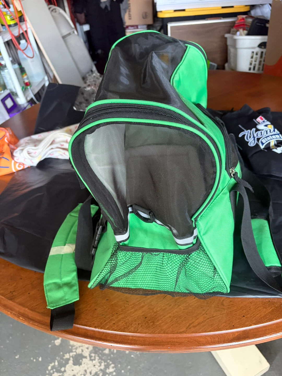 Green and Black Pet Carrier Bag - photo 3