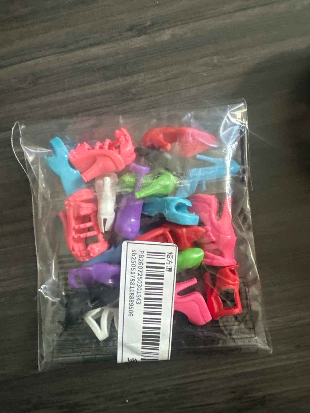 Cute colourful Barbie shoes and New