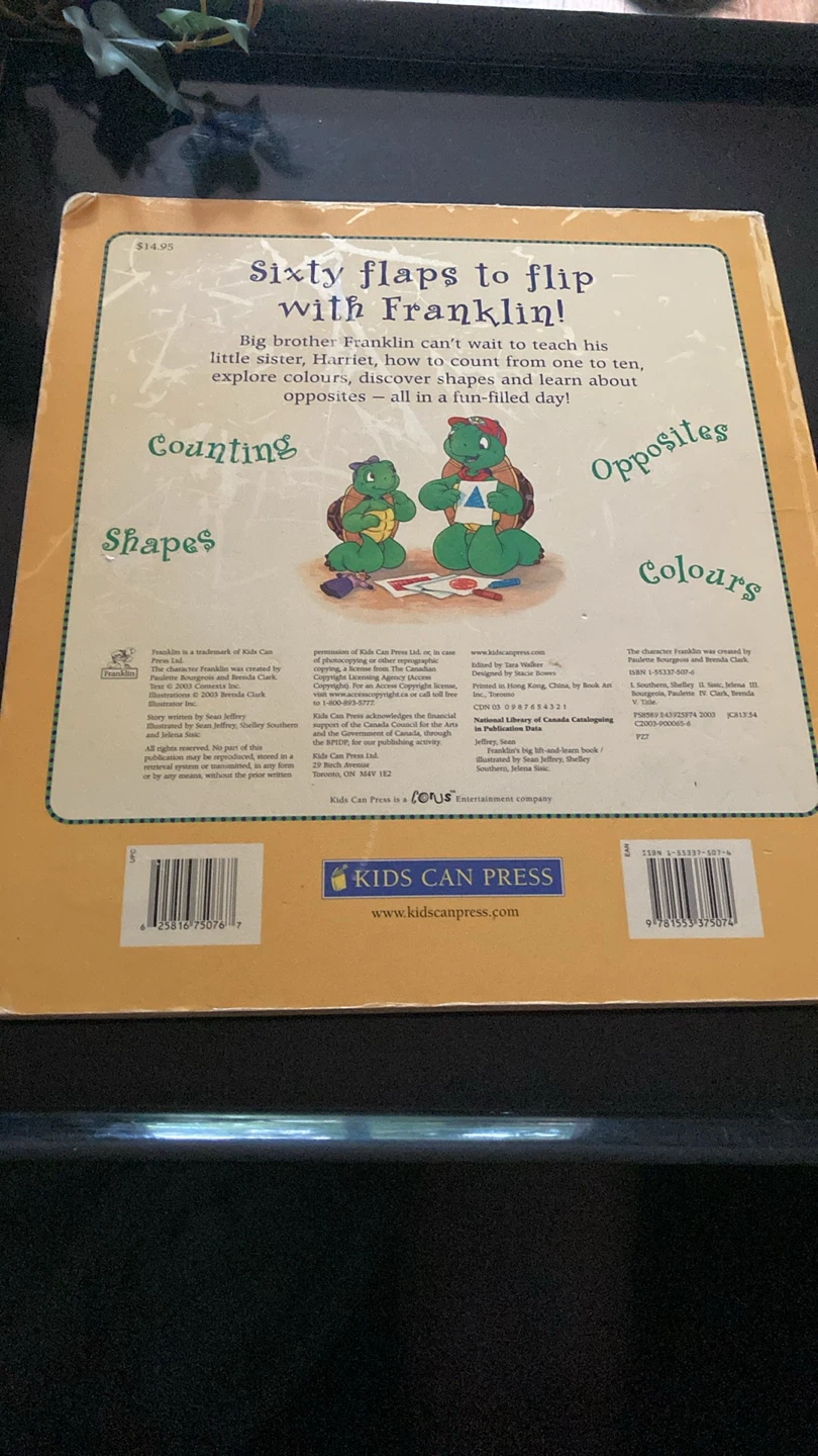 Franklin's Big Lift-and-Learn Book - photo 2