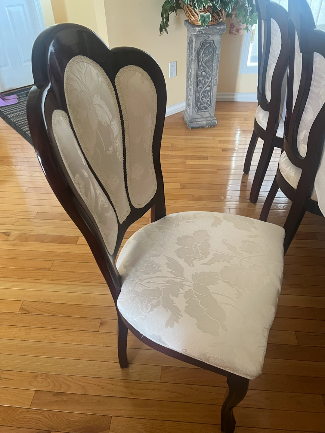 Dining Room Set with Cabinet and  8 Chairs - photo 2