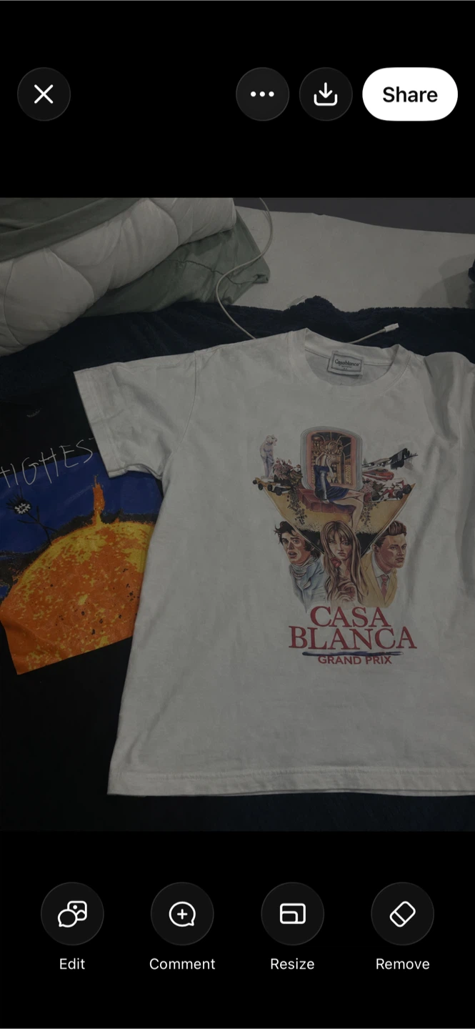 2 Graphic Tees(Casa Blanca and Jack Cactus) - photo 2