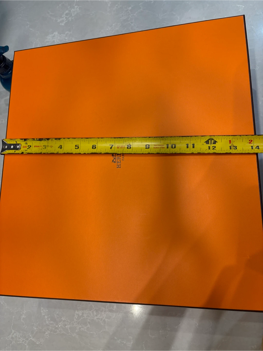 Hermes Paris Orange Box with ribbon - photo 2