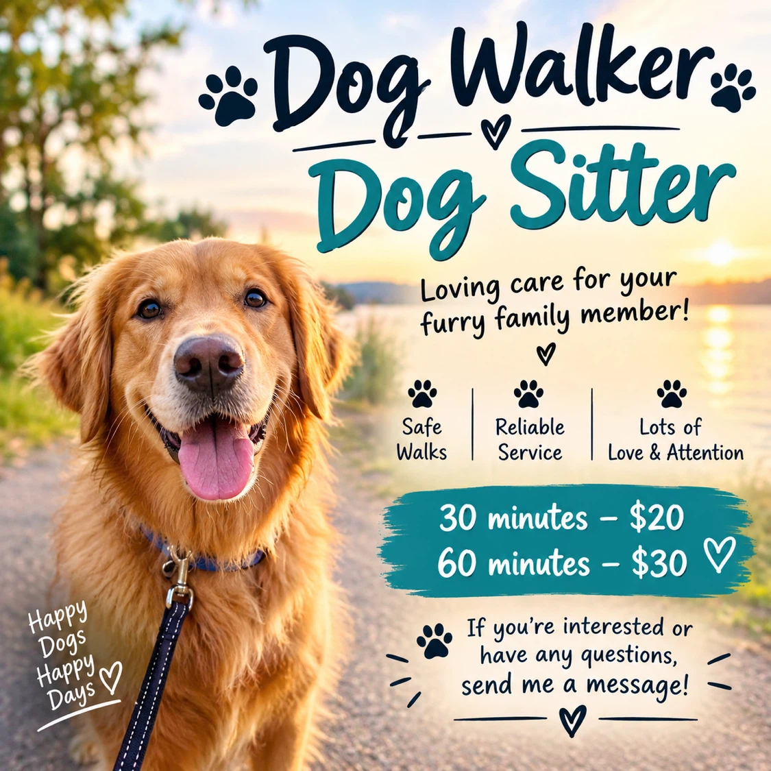 Dog Walker/ Dog Sitter