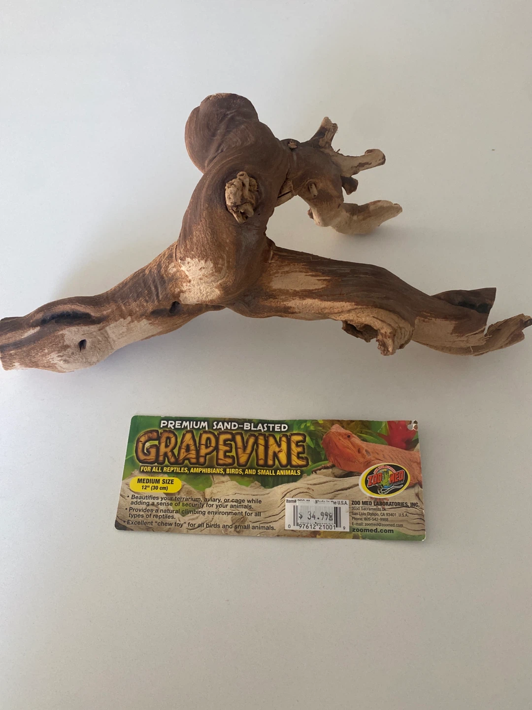 Sand blasted grapevine wood - photo 2