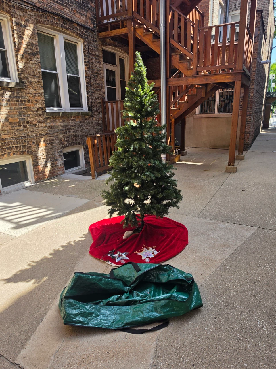 Artificial Christmas Tree with Accessories