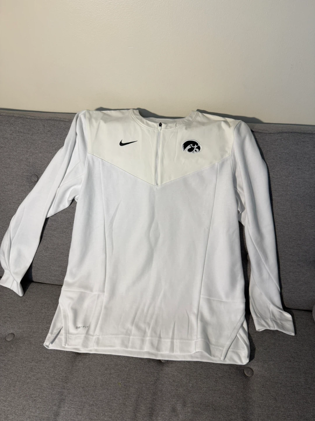 Nike Iowa Hawkeyes Dri-Fit 1/4 Zip Pullover