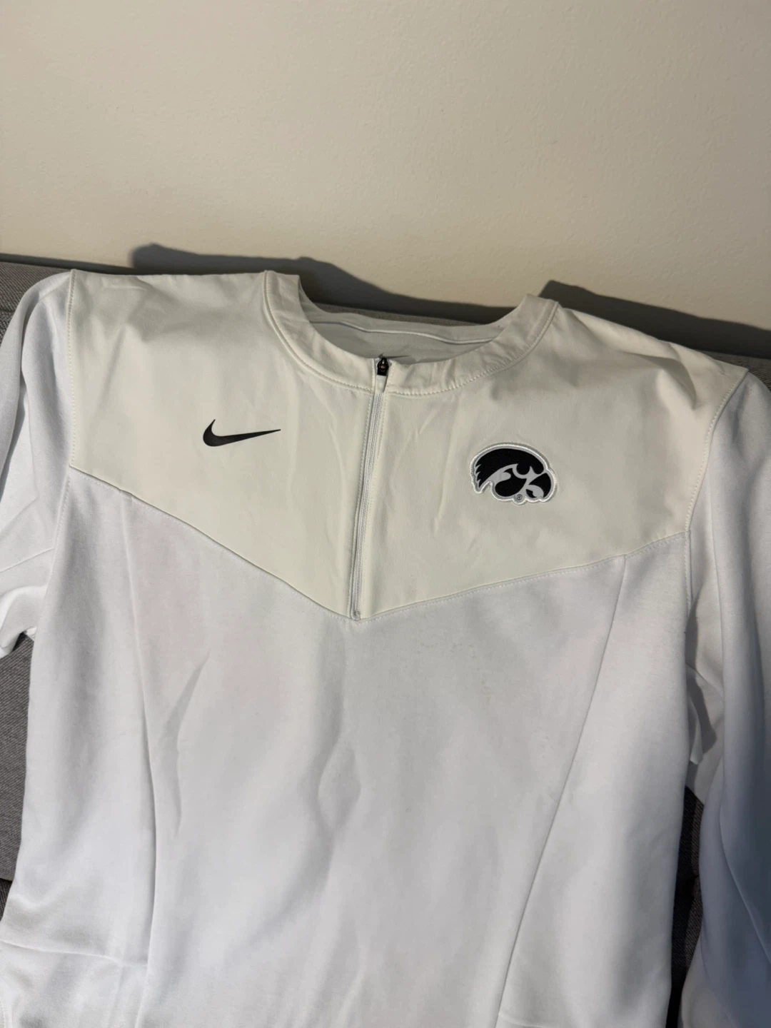 Nike Iowa Hawkeyes Dri-Fit 1/4 Zip Pullover - photo 2