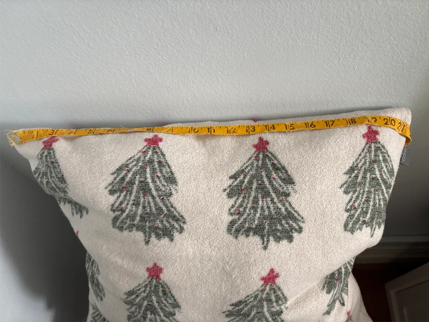 Christmas Tree Throw Pillow Removable Cover - photo 4