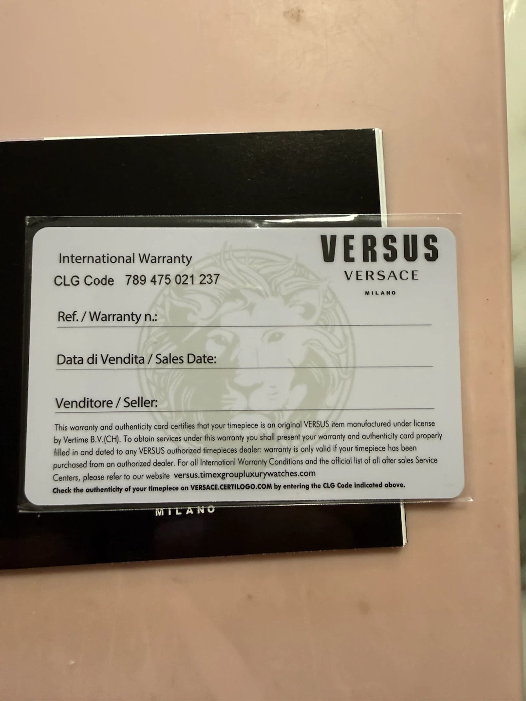 Versus Versace watch, pink silicone - photo 3