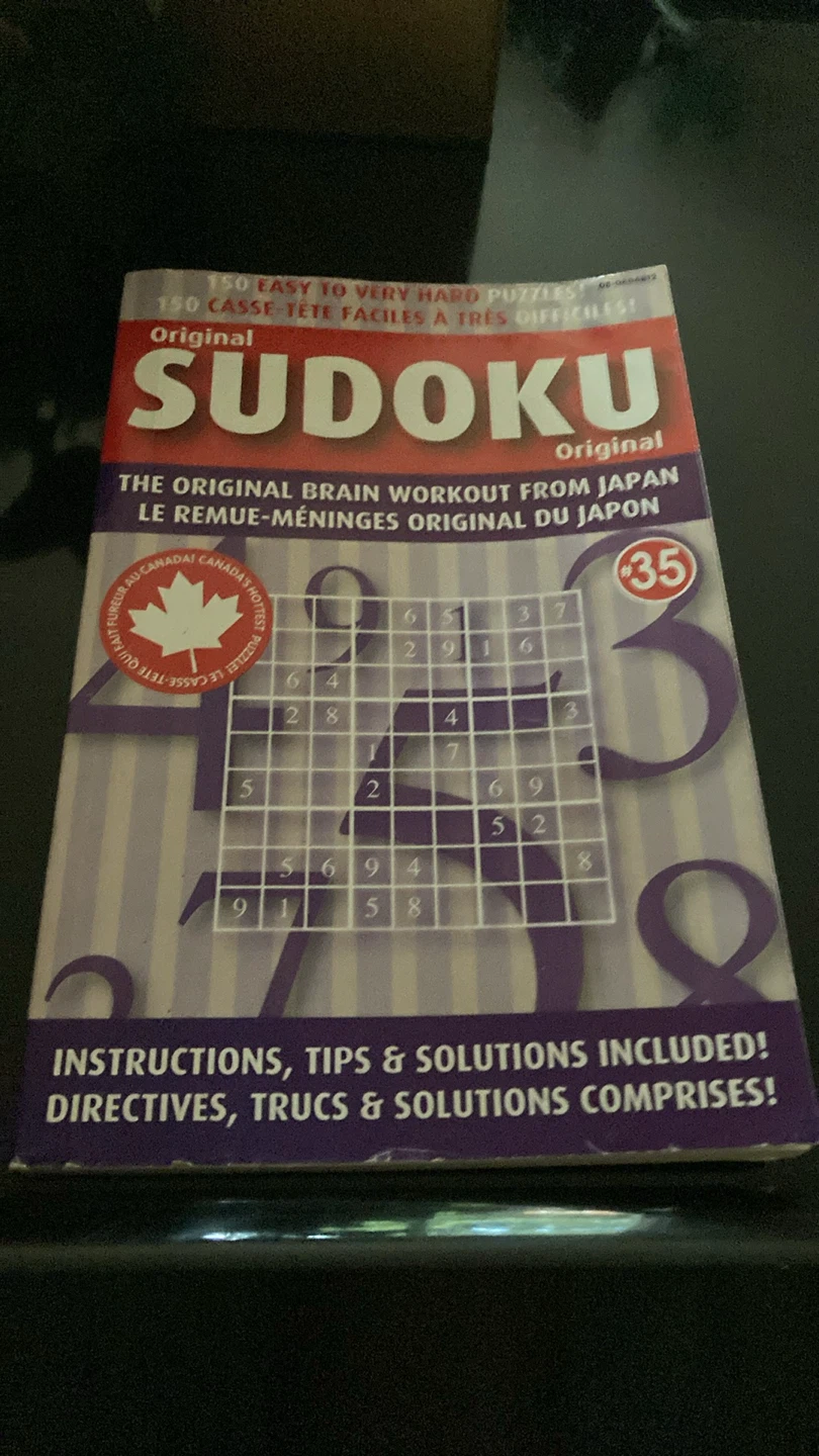 Original Sudoku Puzzle Book
