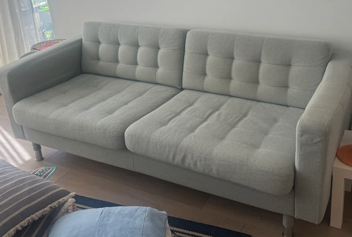 IKEA MORABO Sofa Gunnared Light Green