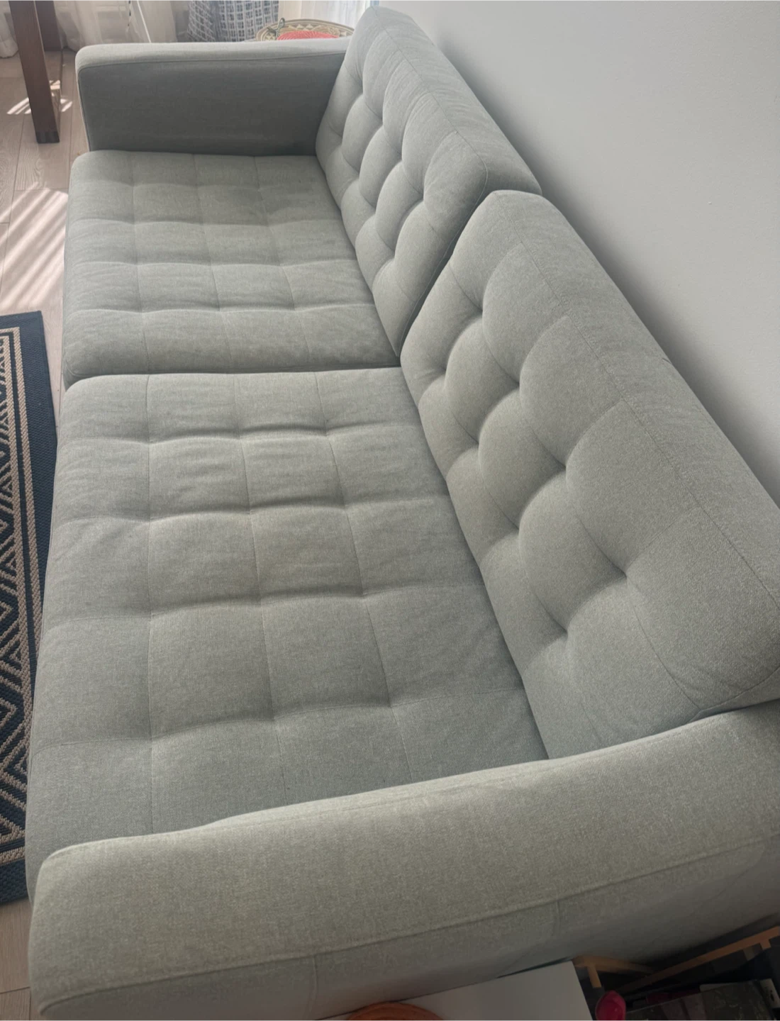 IKEA MORABO Sofa Gunnared Light Green - photo 3