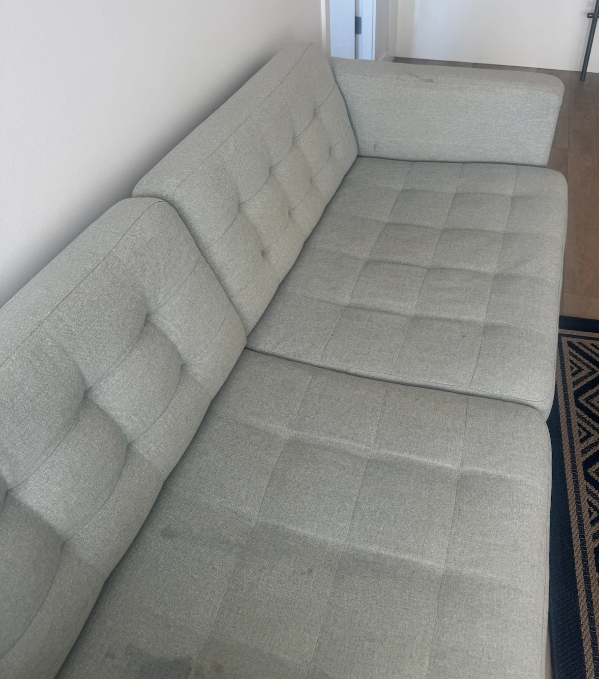 IKEA MORABO Sofa Gunnared Light Green - photo 4