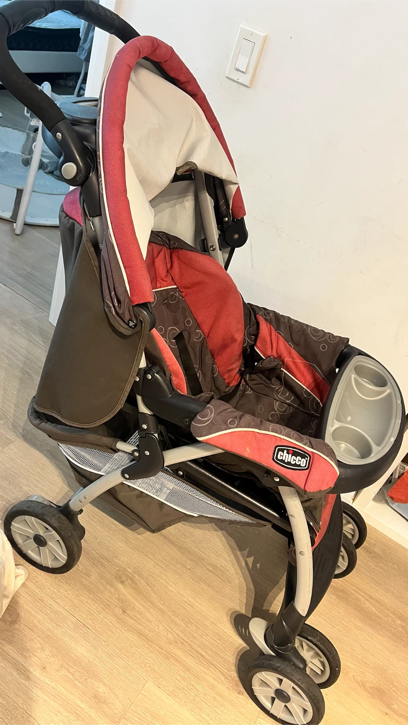 Chicco Red and Grey Baby Stroller - photo 2