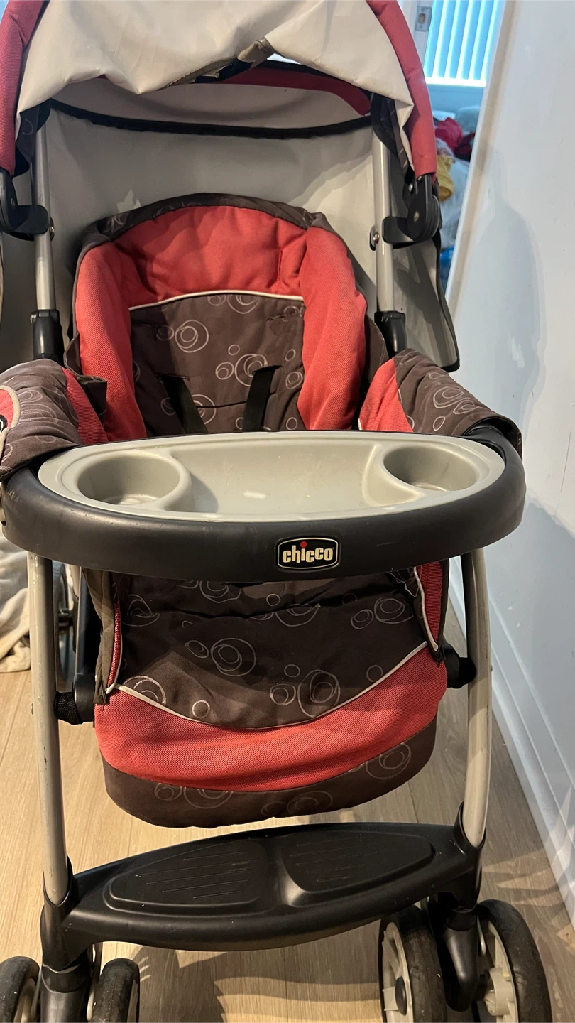 Chicco Red and Grey Baby Stroller - photo 3