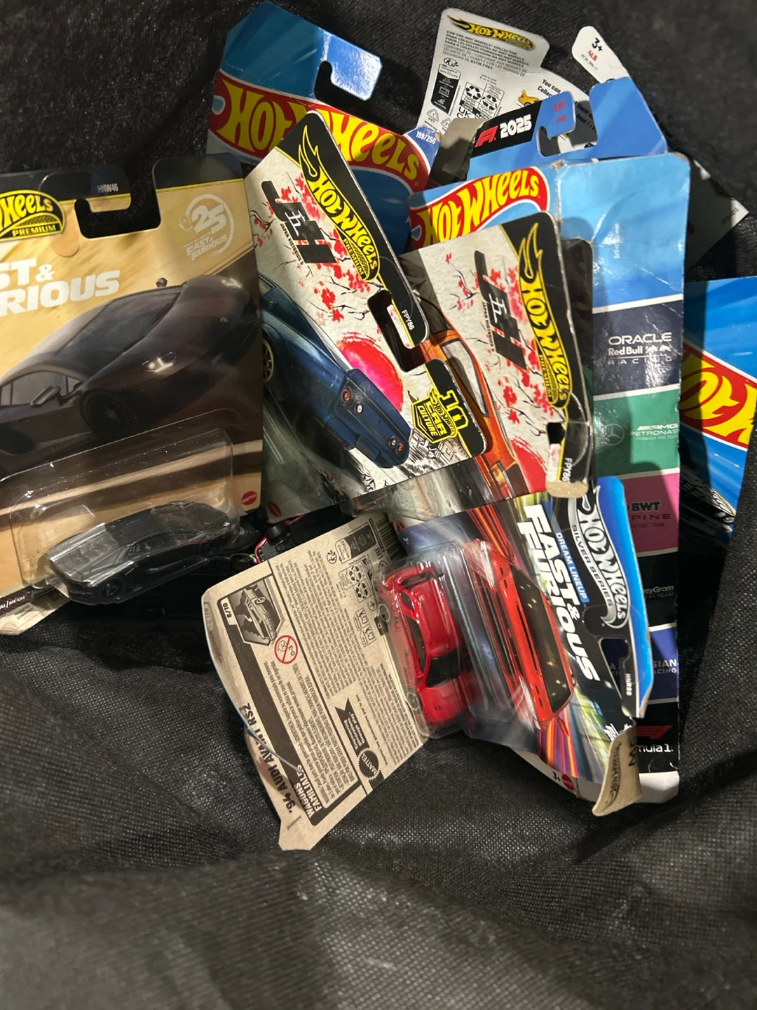 Assorted Hot Wheels Die-Cast Cars