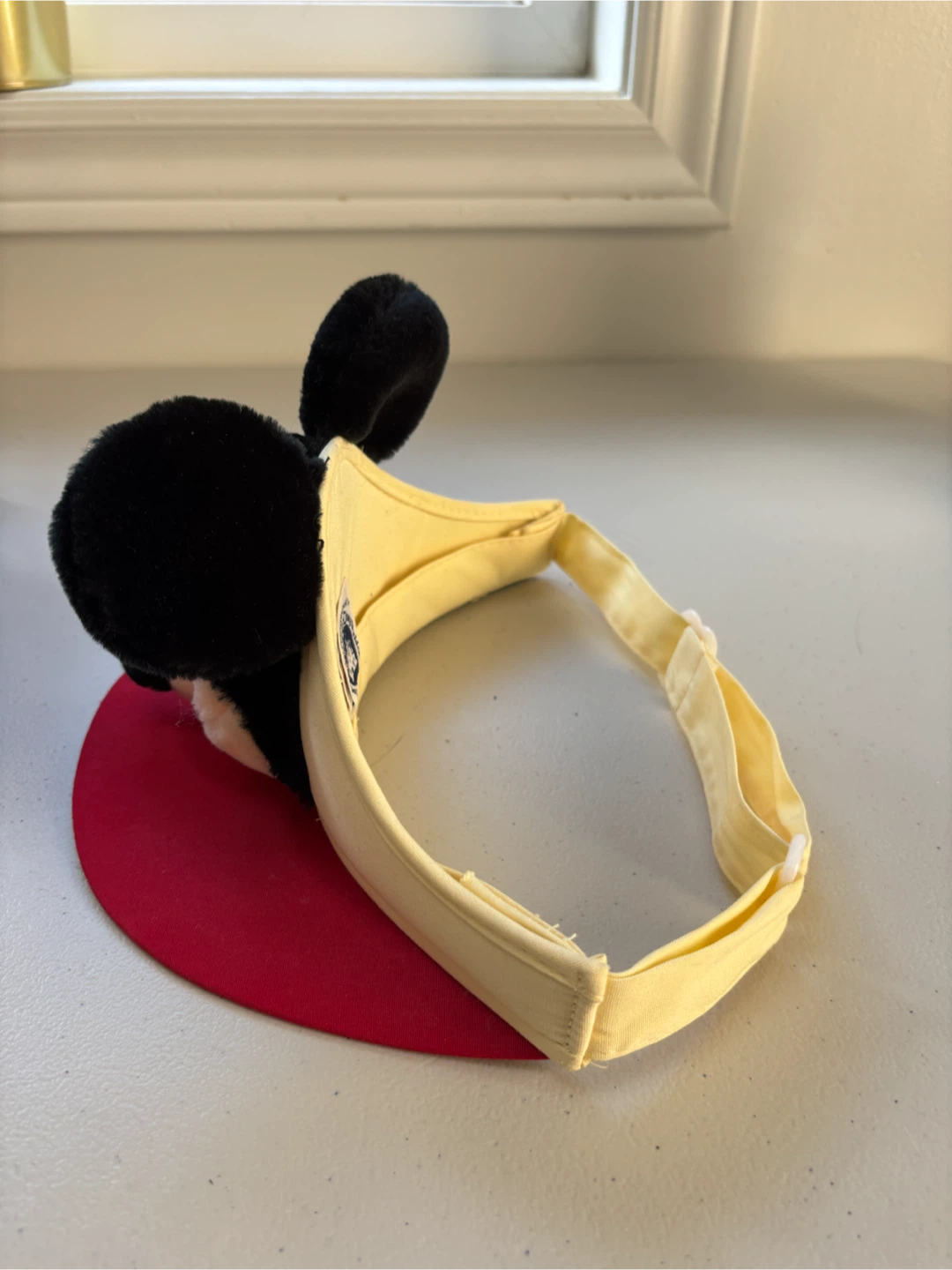 Vintage 80’s Disney Mickey Mouse Plush Visor - photo 3