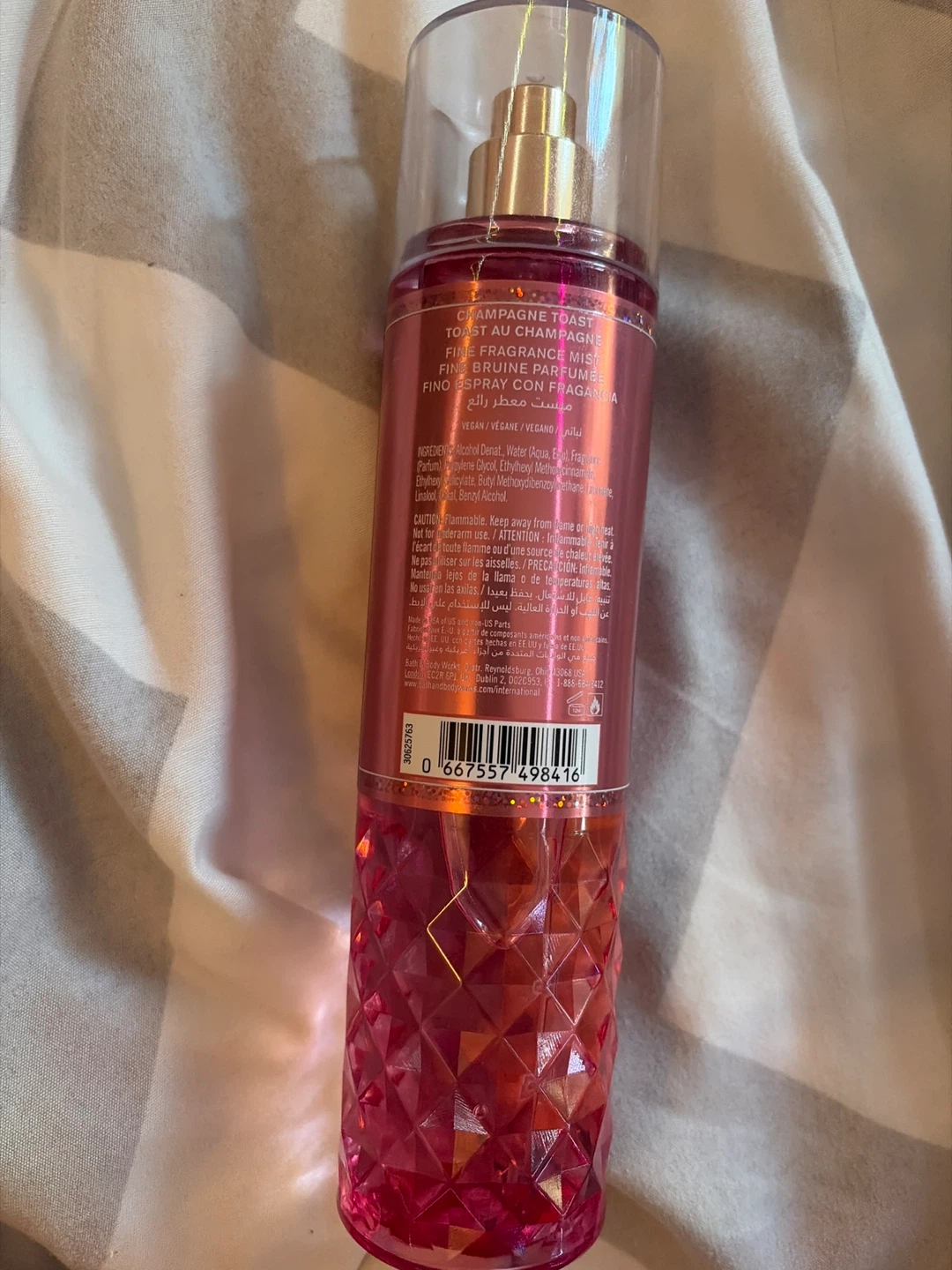 Bath & Body Works Champagne Toast Fine Fragrance Mist 8 oz - photo 2