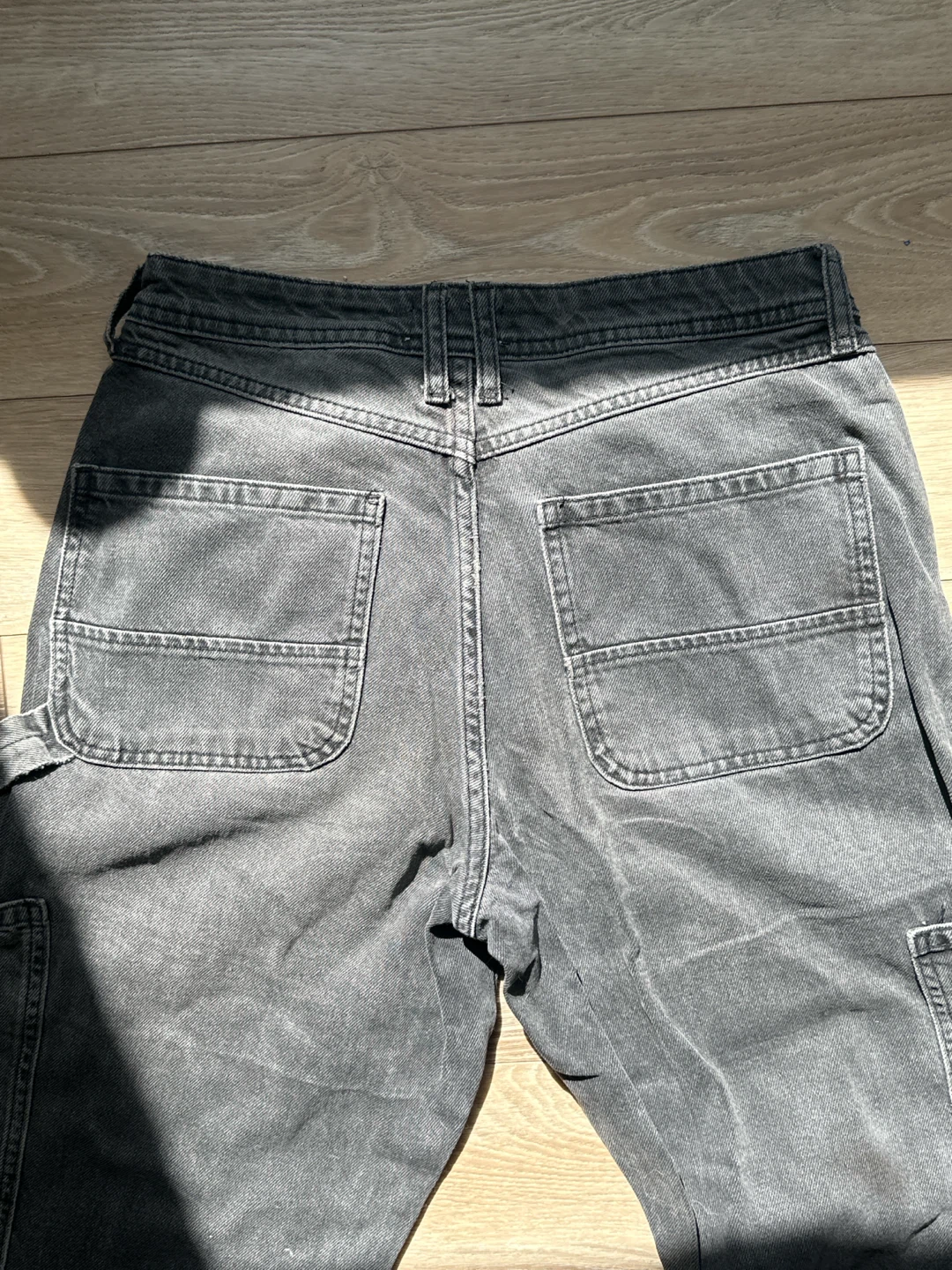 Forever 21 Grey Cargo Jeans Size 27 - photo 4