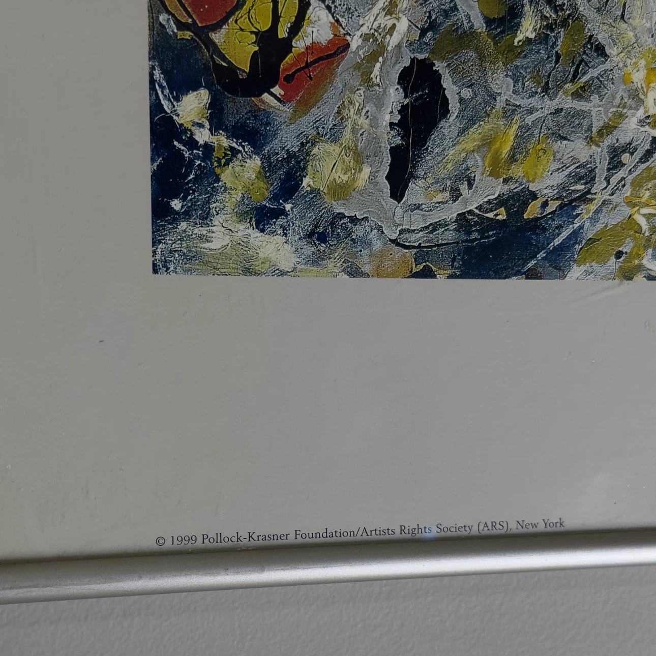 Jackson Pollock Frieze 1953-1955 Framed Art Print - photo 2