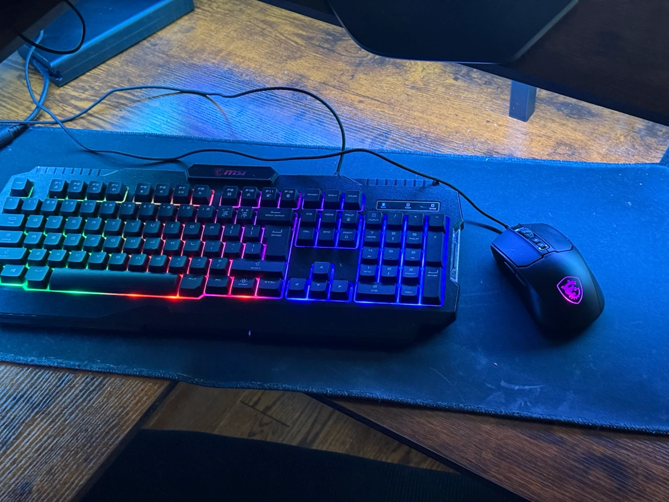 MSI Forge GK100 RGB Gaming Keyboard & Mouse Combo - photo 5