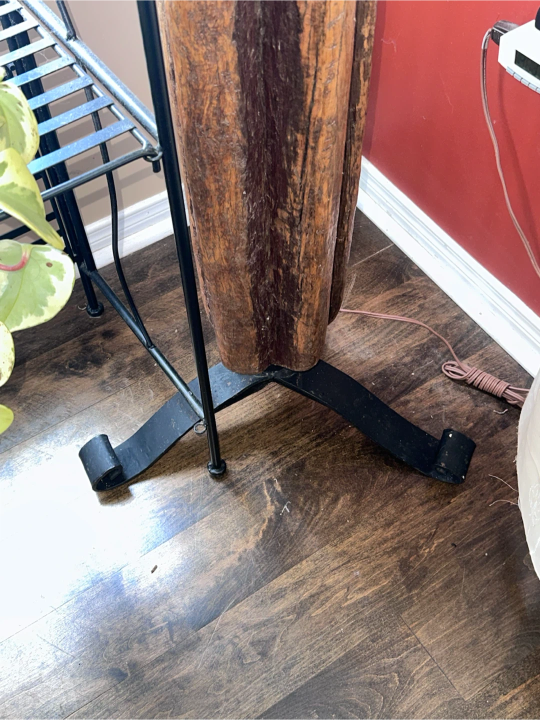 Antique Hardwood Floor Lamp (Balimbing) - photo 2
