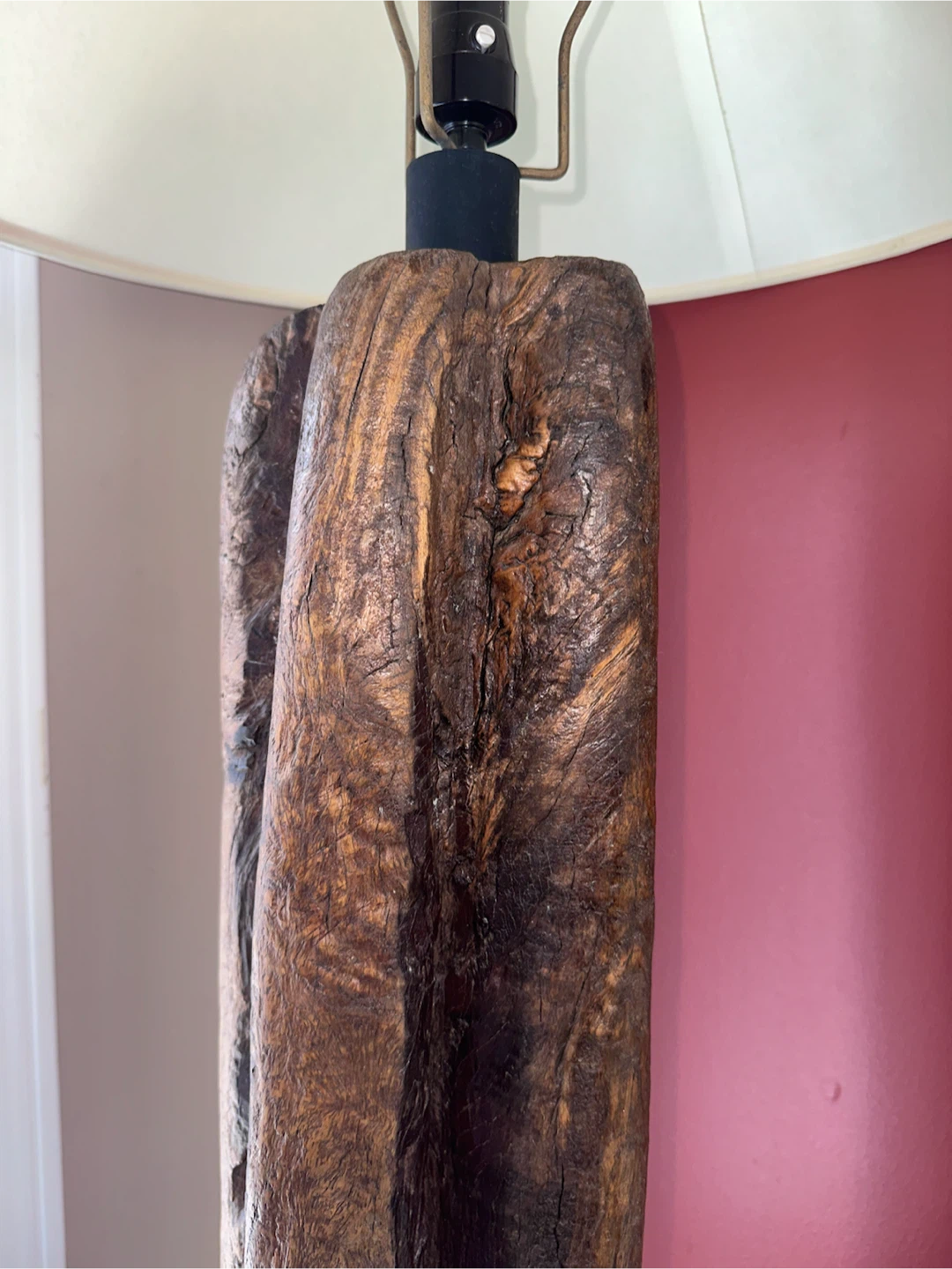 Antique Hardwood Floor Lamp (Balimbing) - photo 3