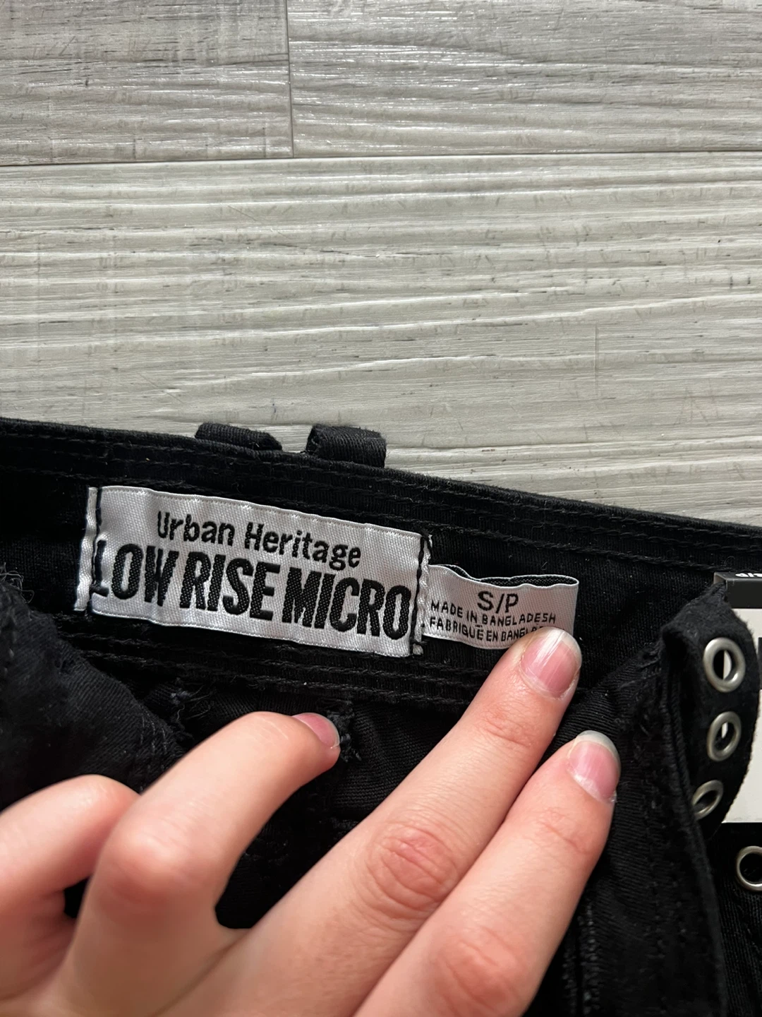 Urban Heritage Low Rise Micro Shorts - photo 2