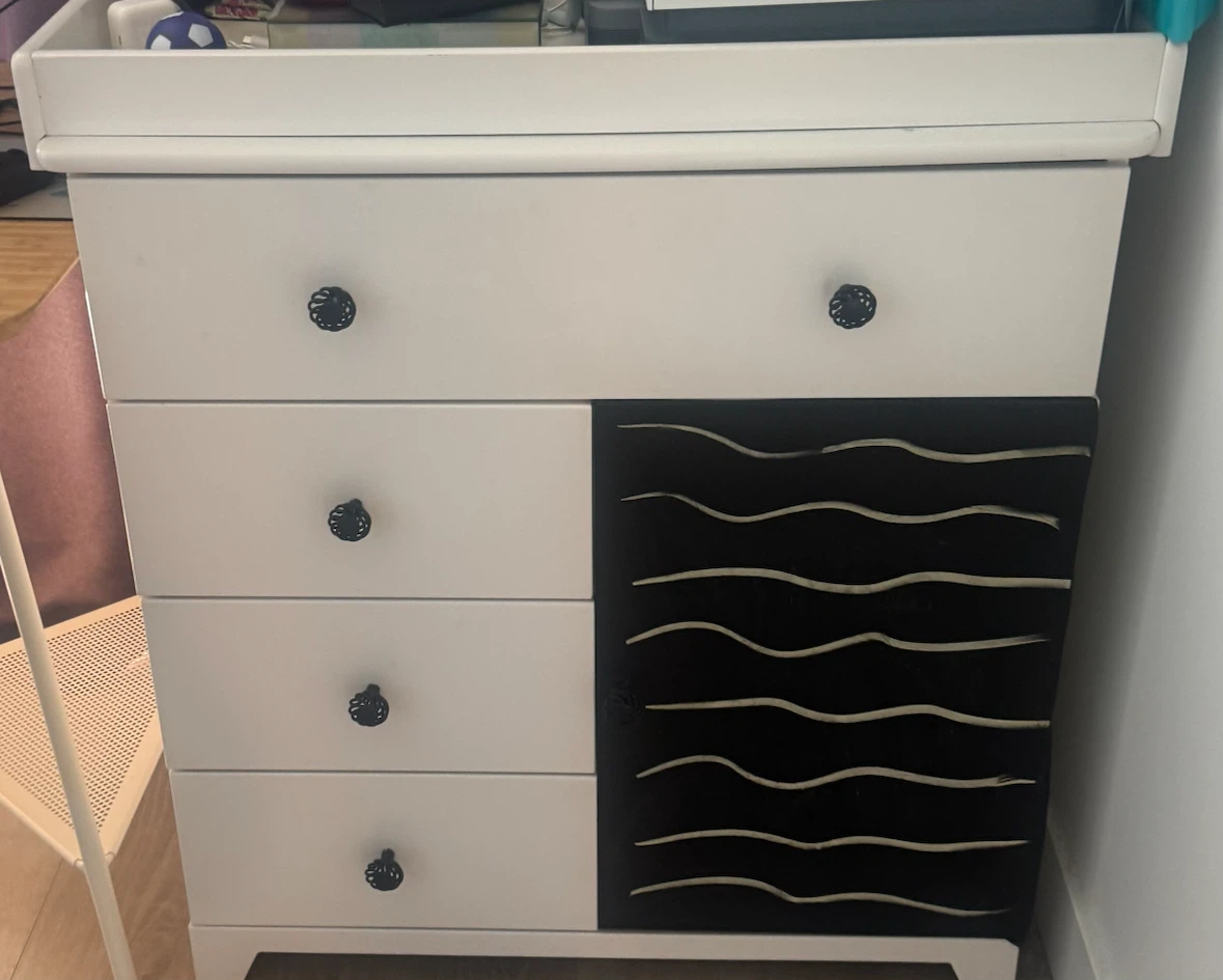 White Dresser and Changing Top - photo 2