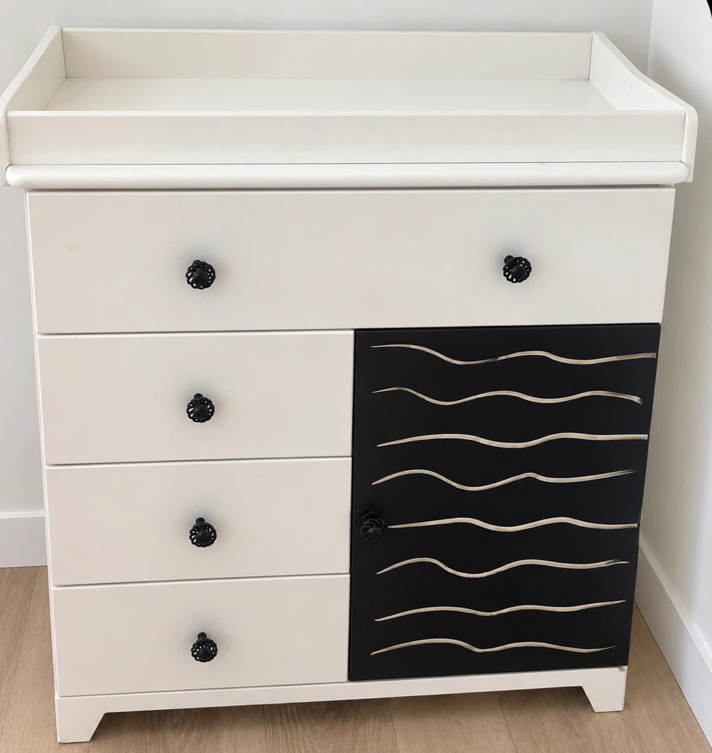 IKEA Changing Table with Drawers and Storage
