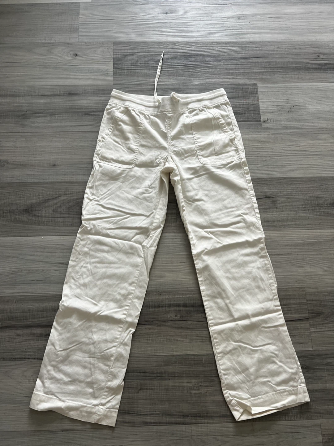 GARAGE White Cargo Pants