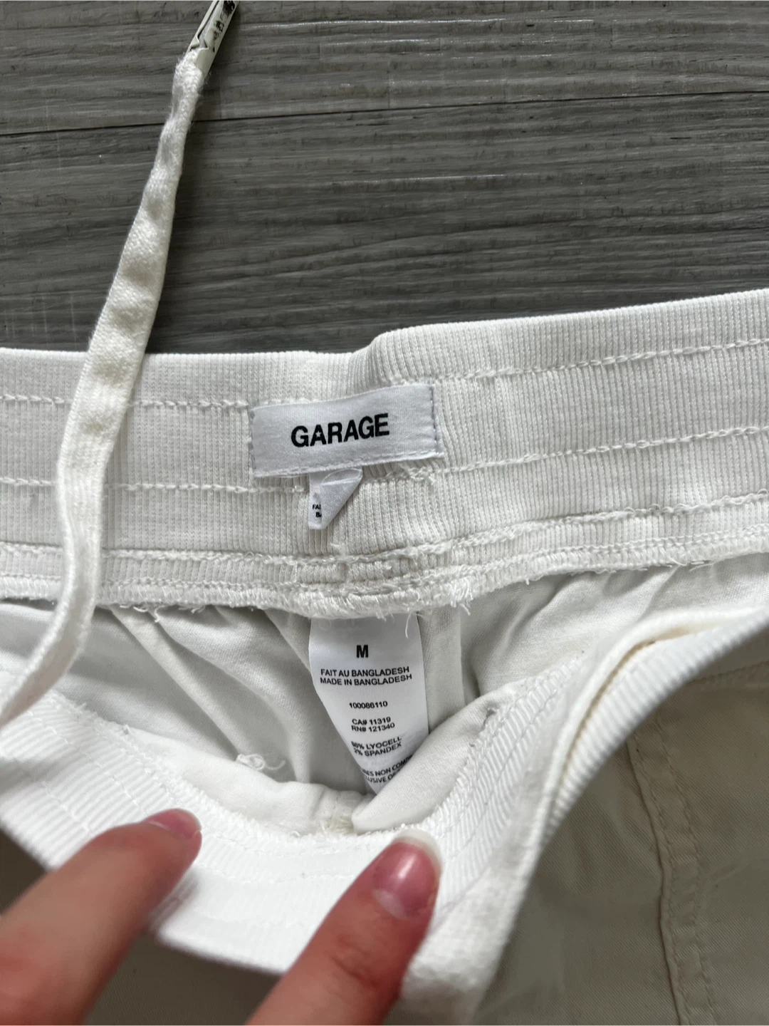 GARAGE White Cargo Pants - photo 2