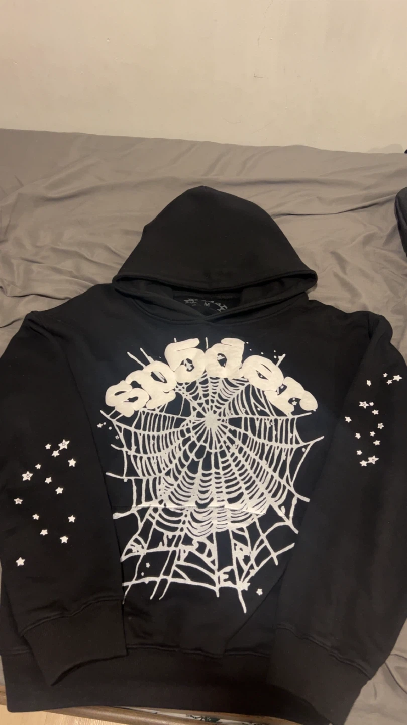 SP5DER Hoodie - Black