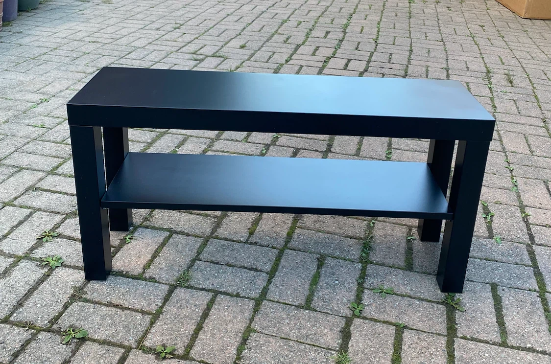 Like 🆕- IKEA Black Two-Tiered Coffee Table - $35 for 2 - photo 2
