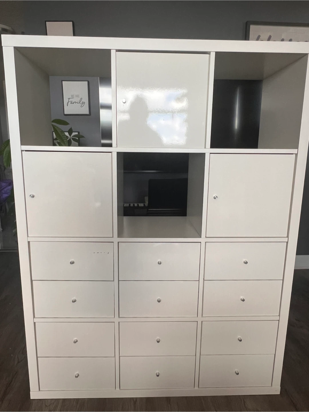 Large cabinet as it is today only