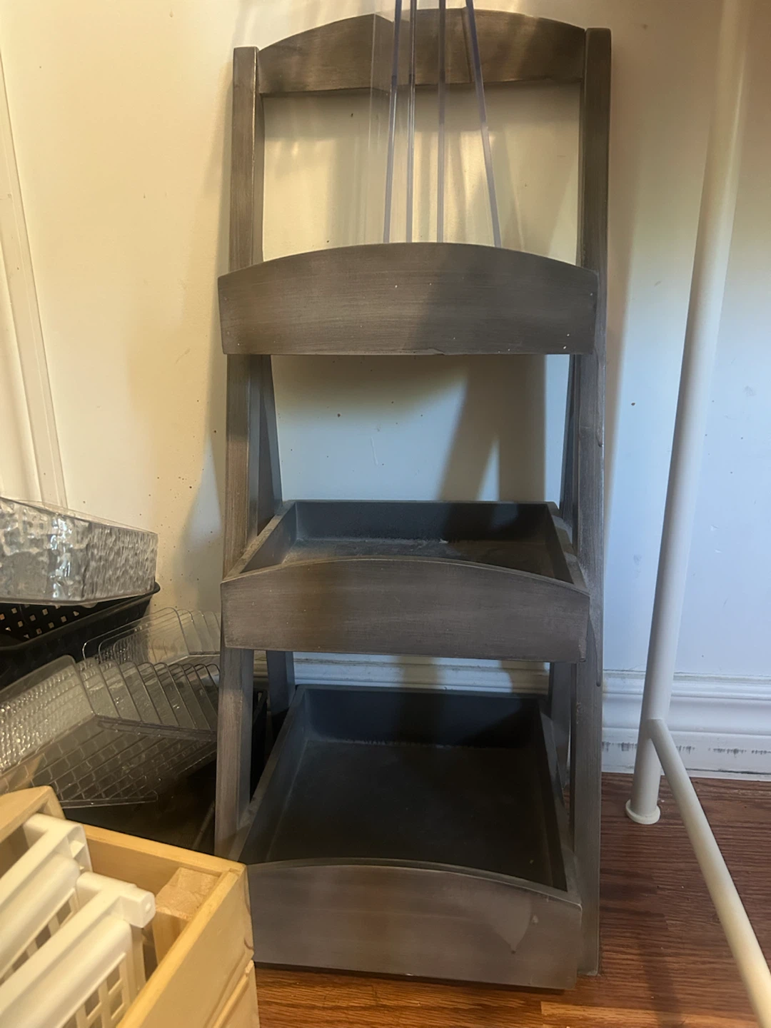 Wooden shelf Baskets and Organizers - photo 2