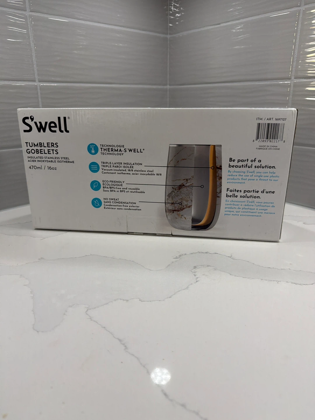 S'well Insulated Stainless Steel Tumblers - Pack of 4 - photo 2