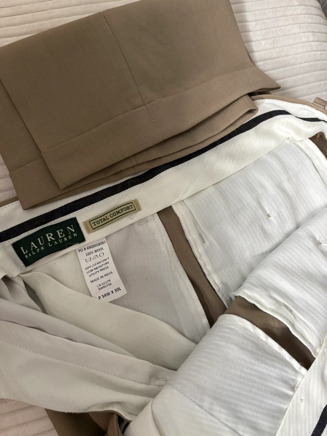 Lauren Ralph Lauren Tan Dress Pants - photo 5