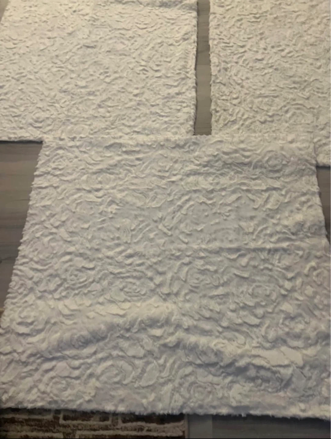 White Textured Couch Covers/Throws - photo 4
