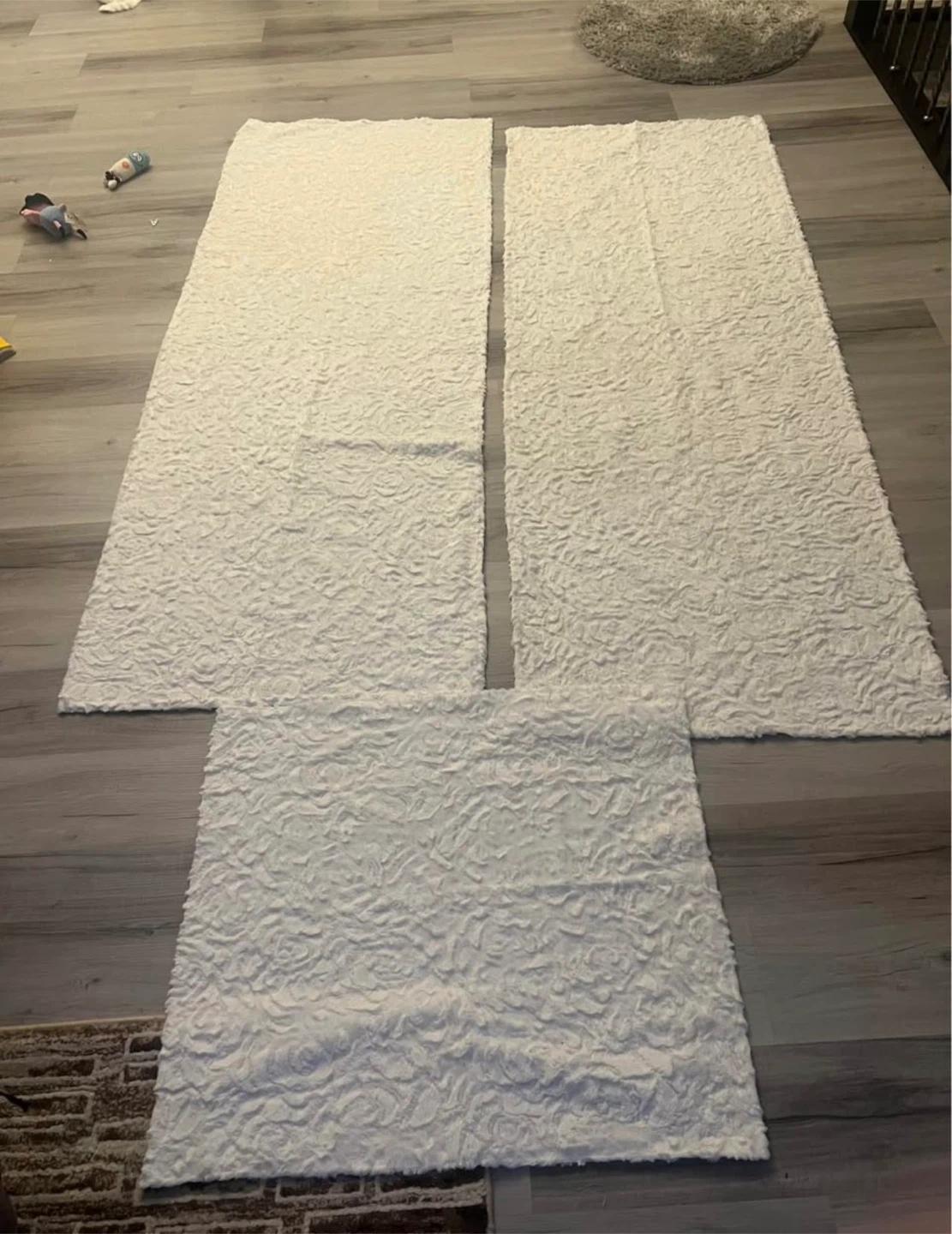 White Textured Couch Covers/Throws - photo 5