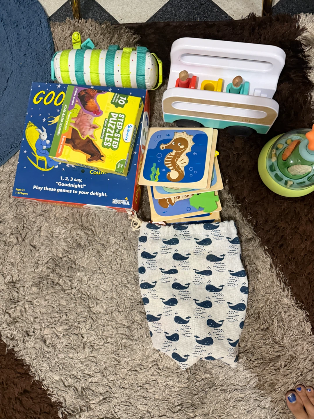 Briarpatch Goodnight Puzzles & Wooden Toy Set - photo 2
