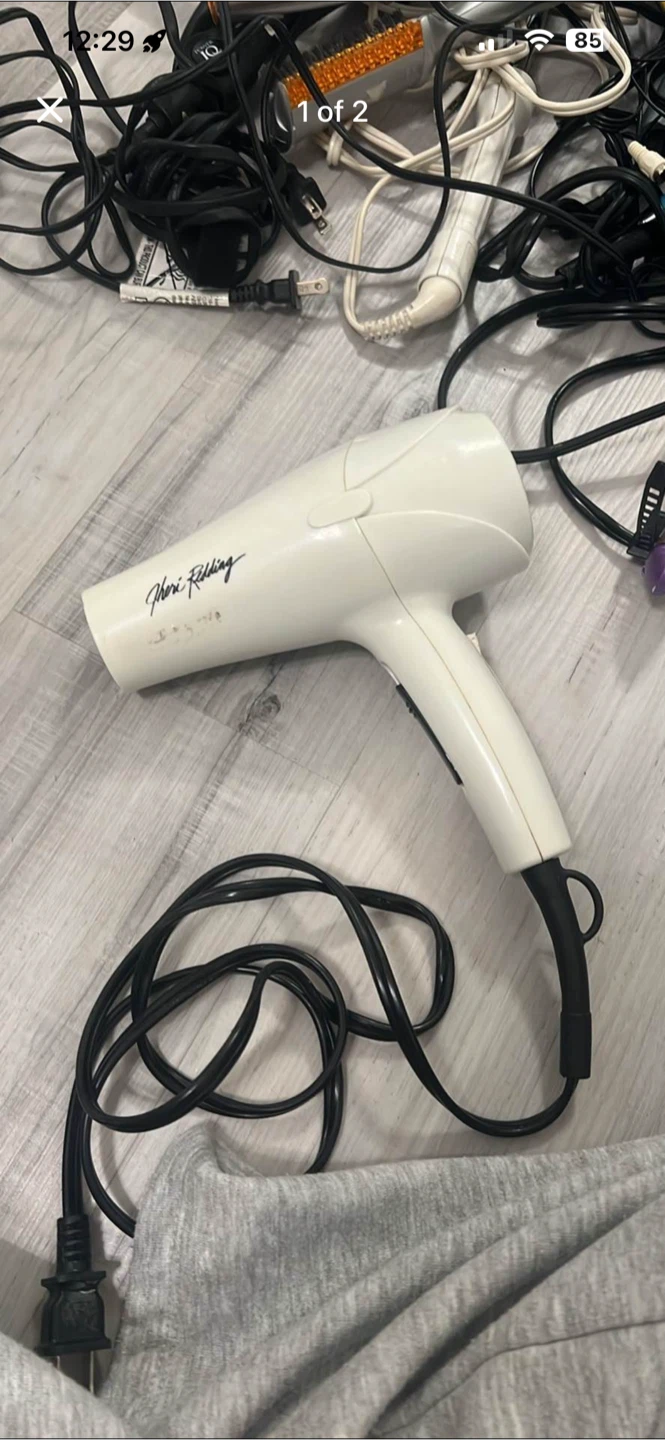 White Hair Dryer