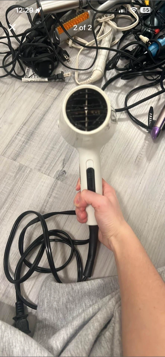 White Hair Dryer - photo 2