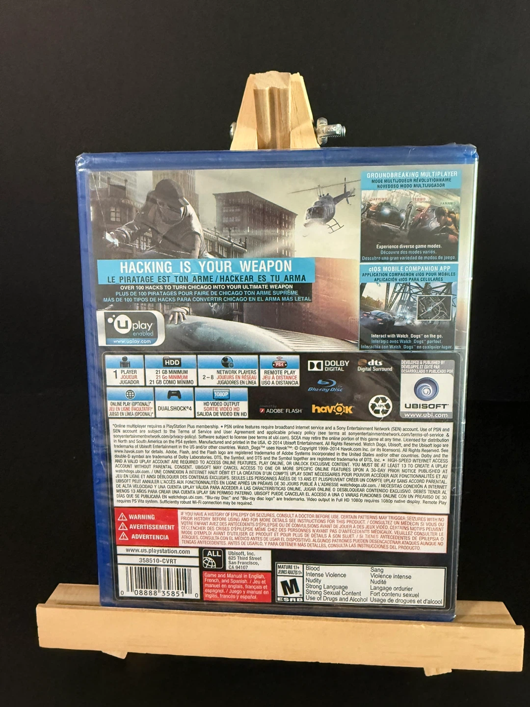 Sealed PS4 Watch Dogs Signature Edition - photo 4