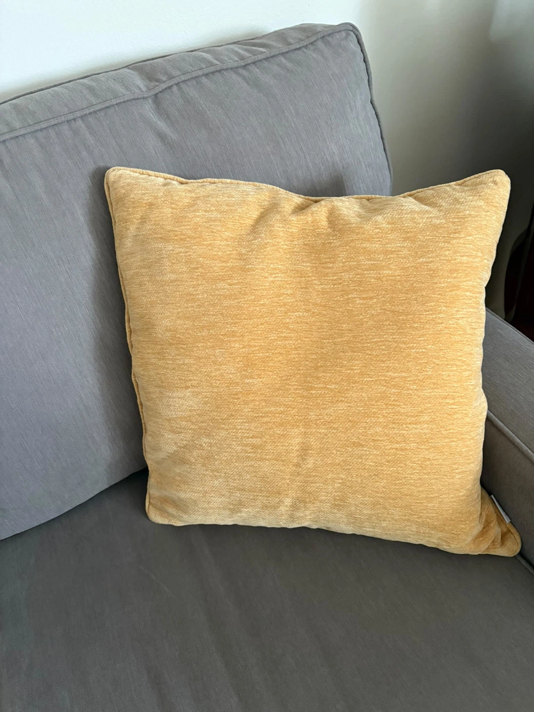 Yellow Accent Pillow