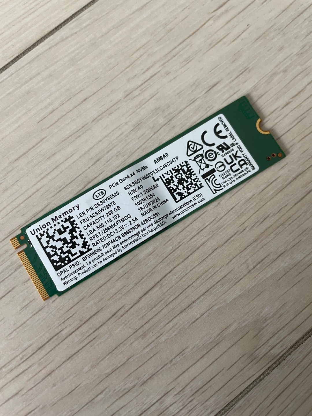 Union 256GB gen 4