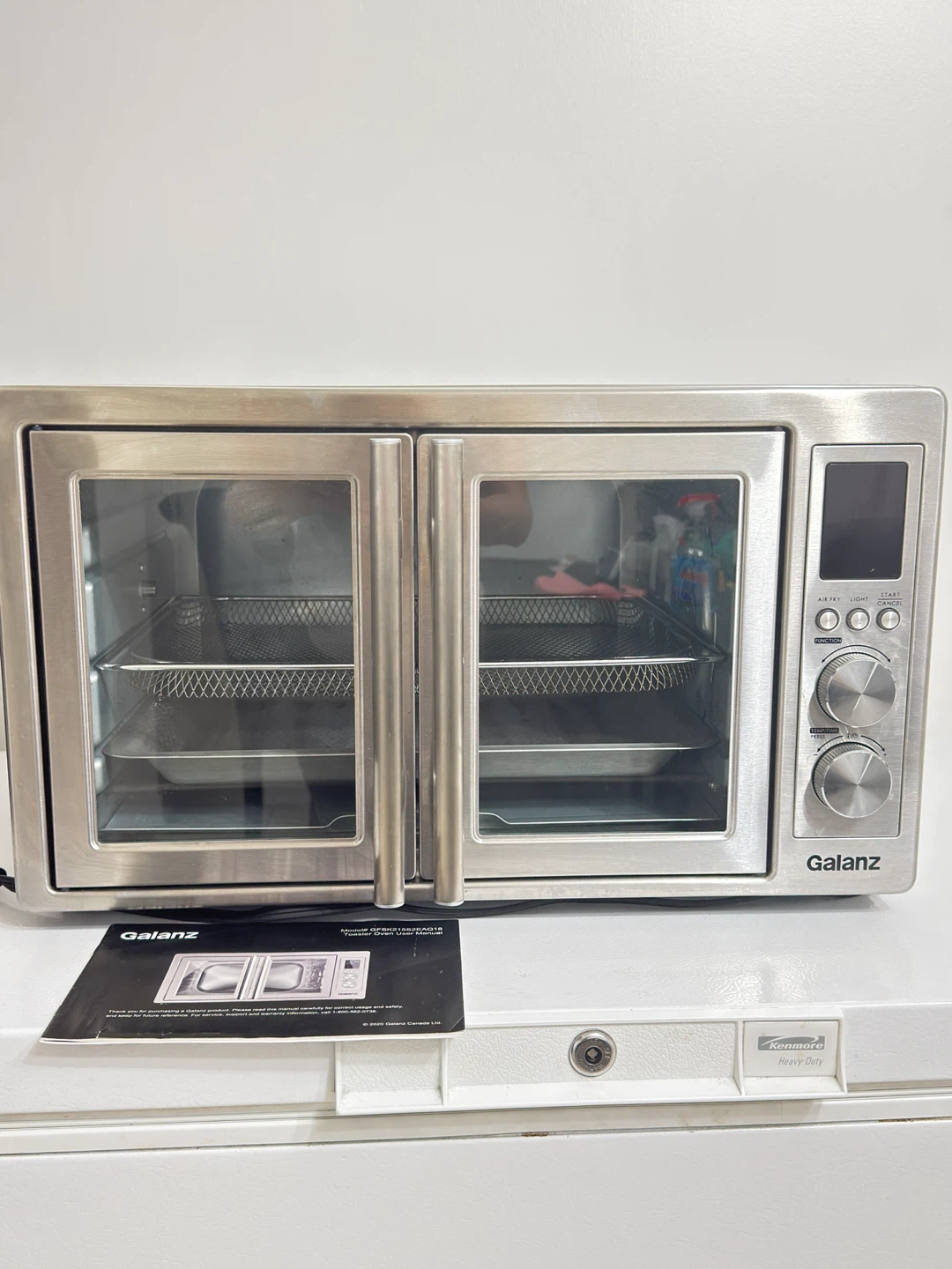 Galanz French Door Air Fryer Toaster Oven (Like New