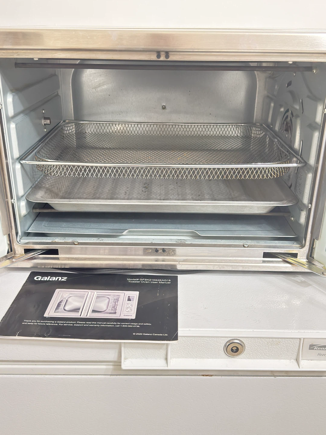 Galanz French Door Air Fryer Toaster Oven (Like New - photo 2