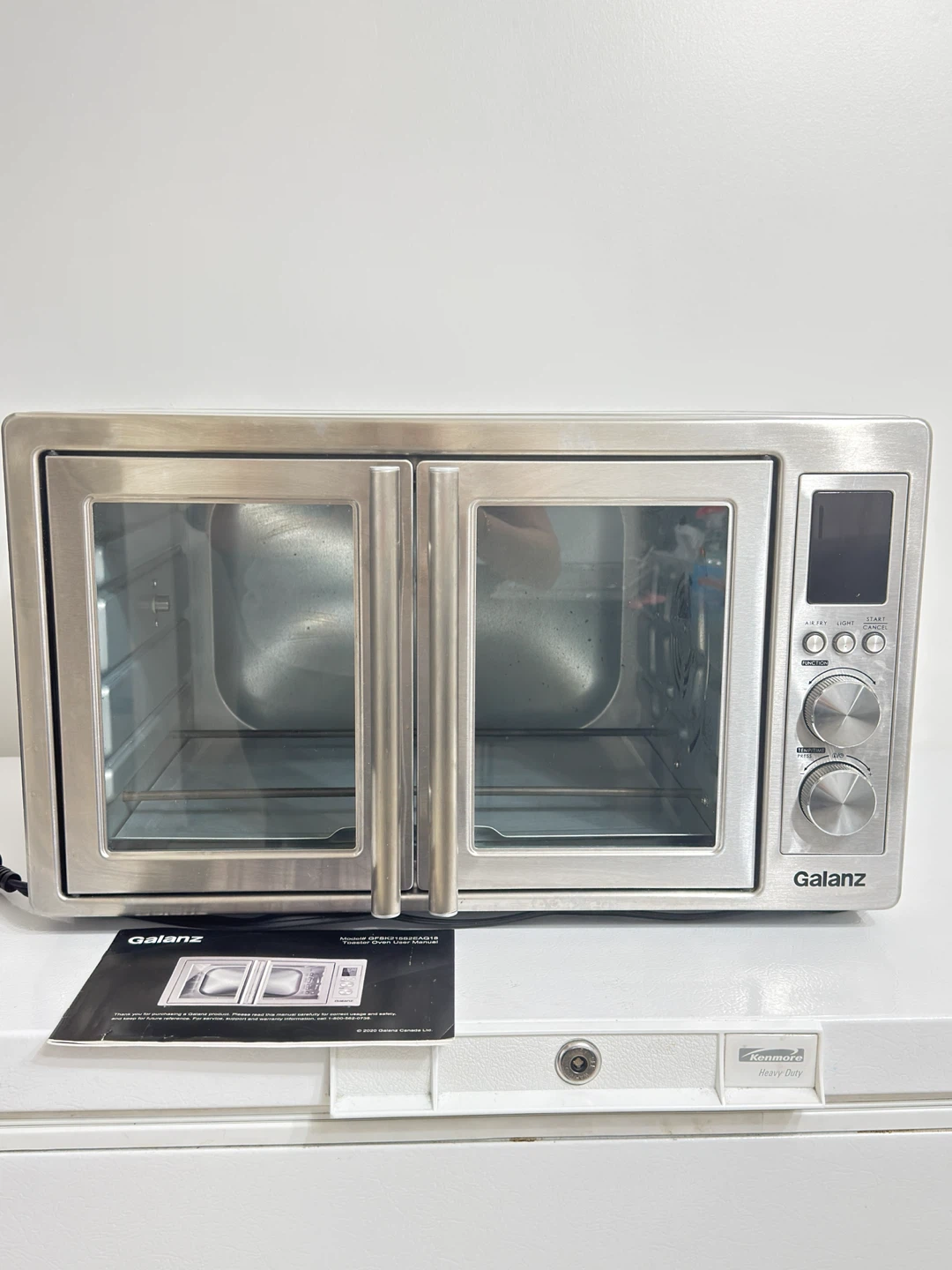 Galanz French Door Air Fryer Toaster Oven (Like New - photo 4