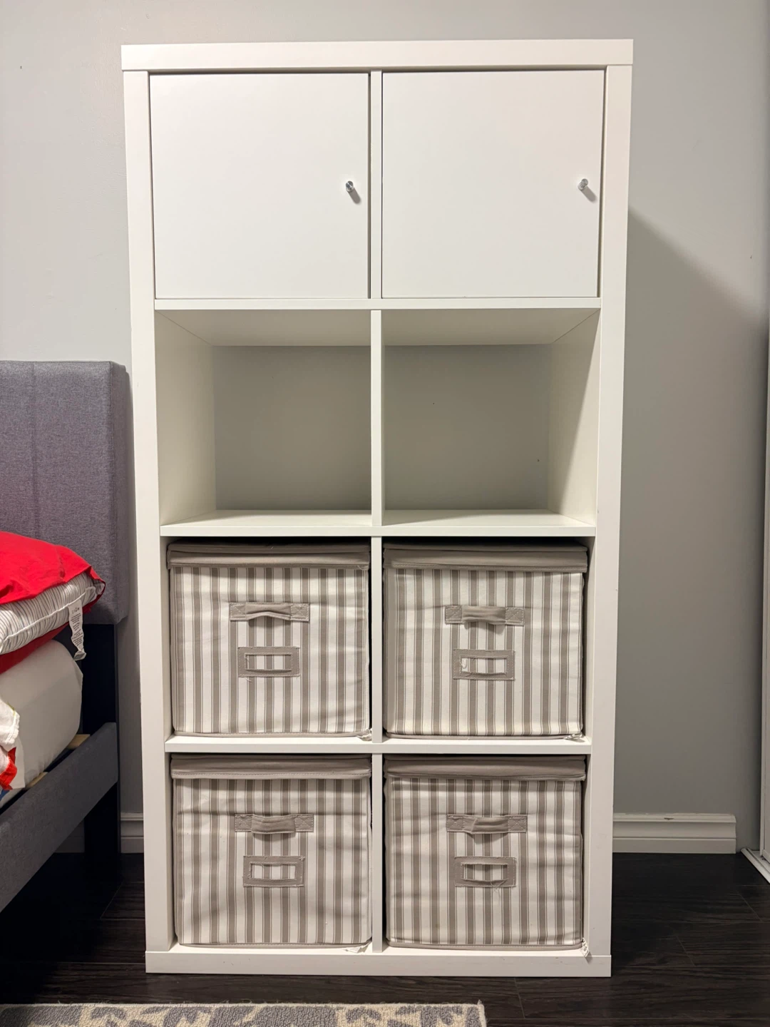 IKEA KALLAX Shelving Unit with Doors